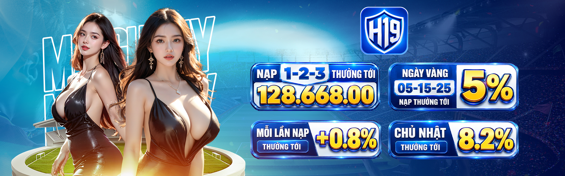 Banner khuyến mãi mới tại H19